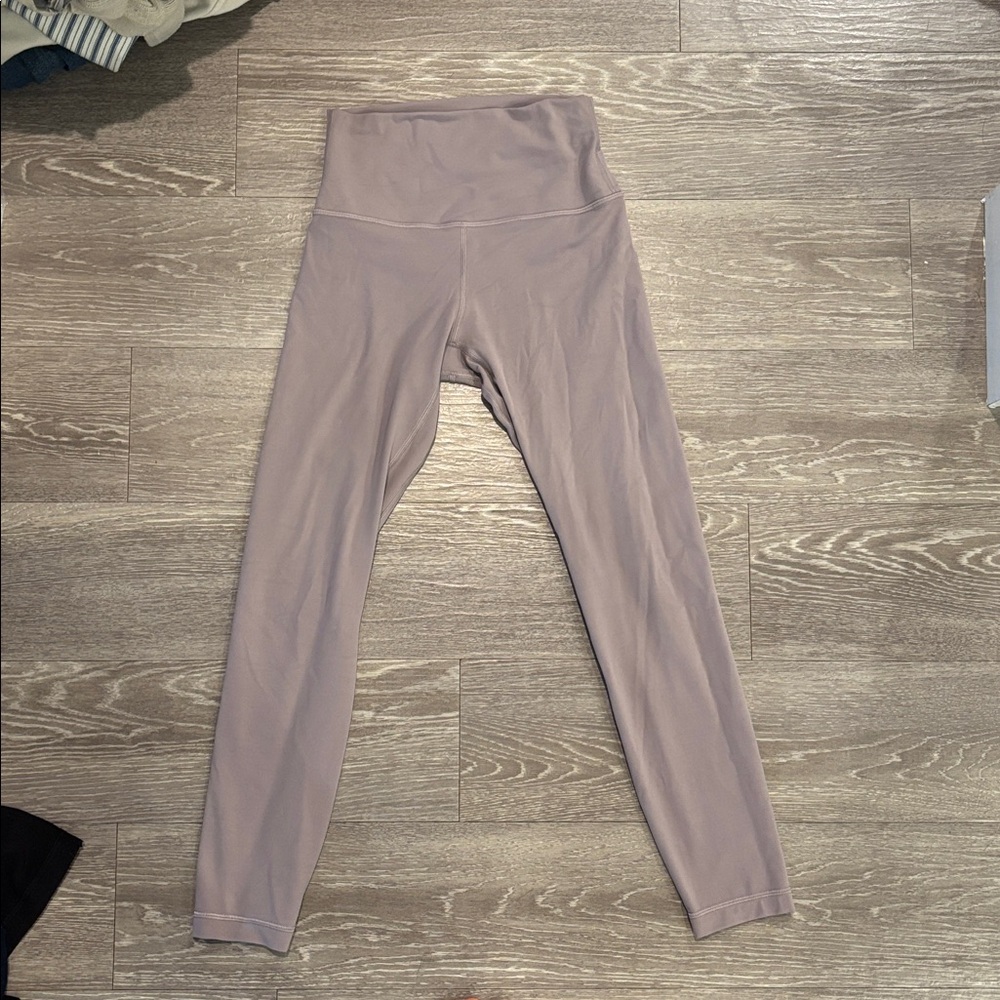 Lululemon High-Waisted Lavender Leggings